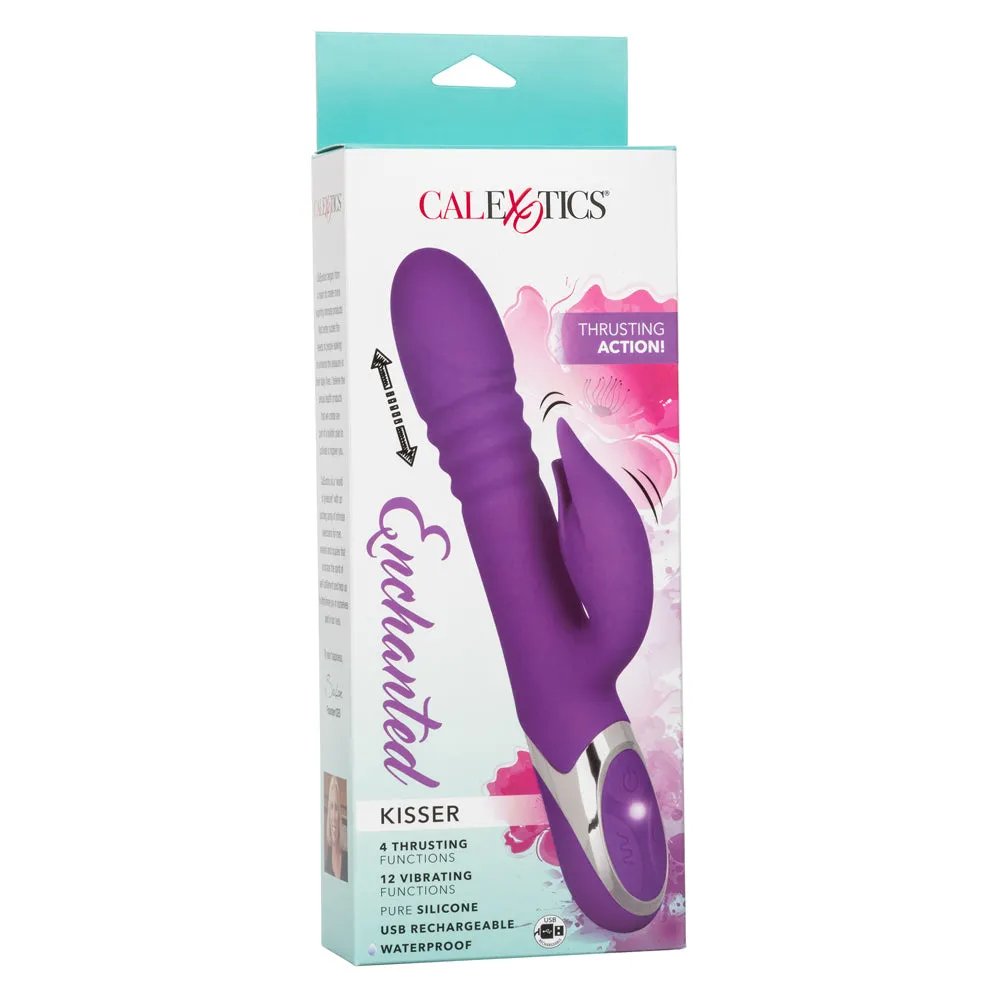 Enchanted Kisser - Thrusting Rabbit Vibrator