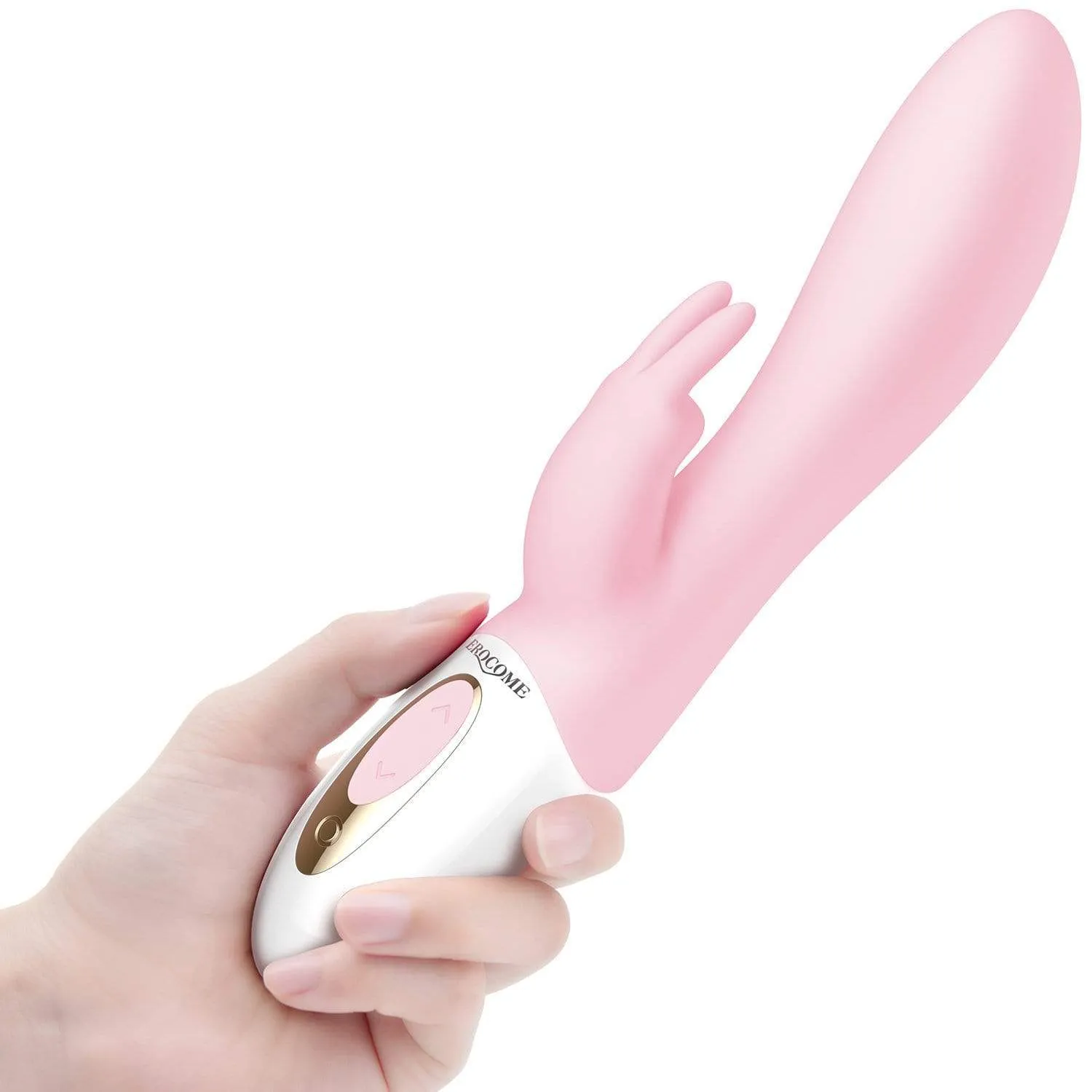 Erocome - Hydra Heat Rotating Rabbit Vibrator(Pink)