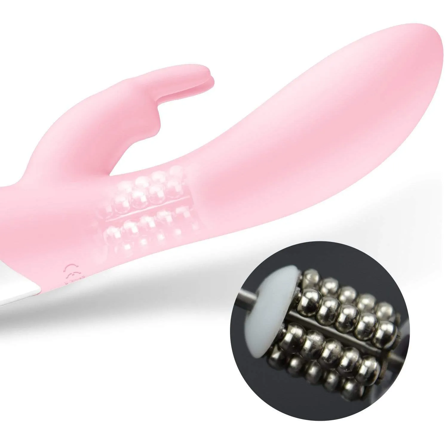 Erocome - Hydra Heat Rotating Rabbit Vibrator(Pink)