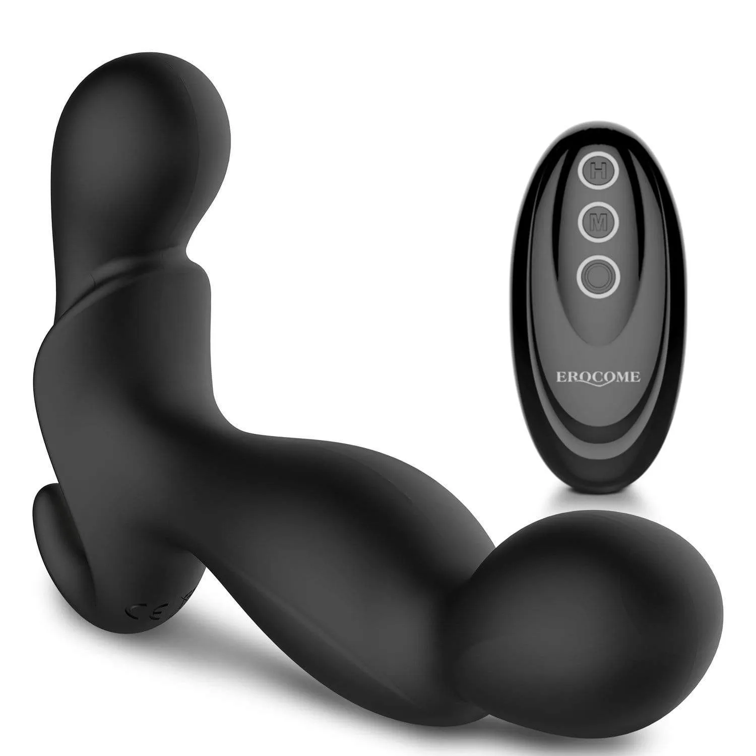 Erocome - Orion Remote Control Vibrating Prostate Massager (Black)