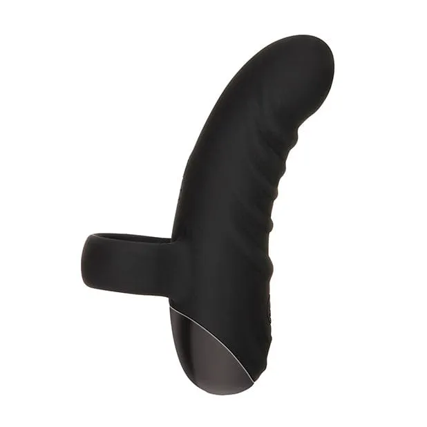 Evolved - Hooked on You Curved Finger Bullet Vibrator (Black)
