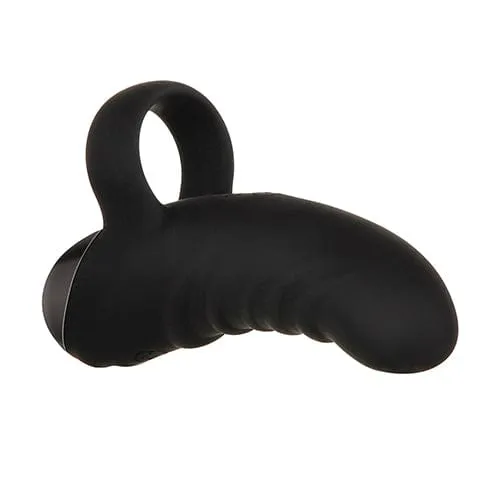 Evolved - Hooked on You Curved Finger Bullet Vibrator (Black)