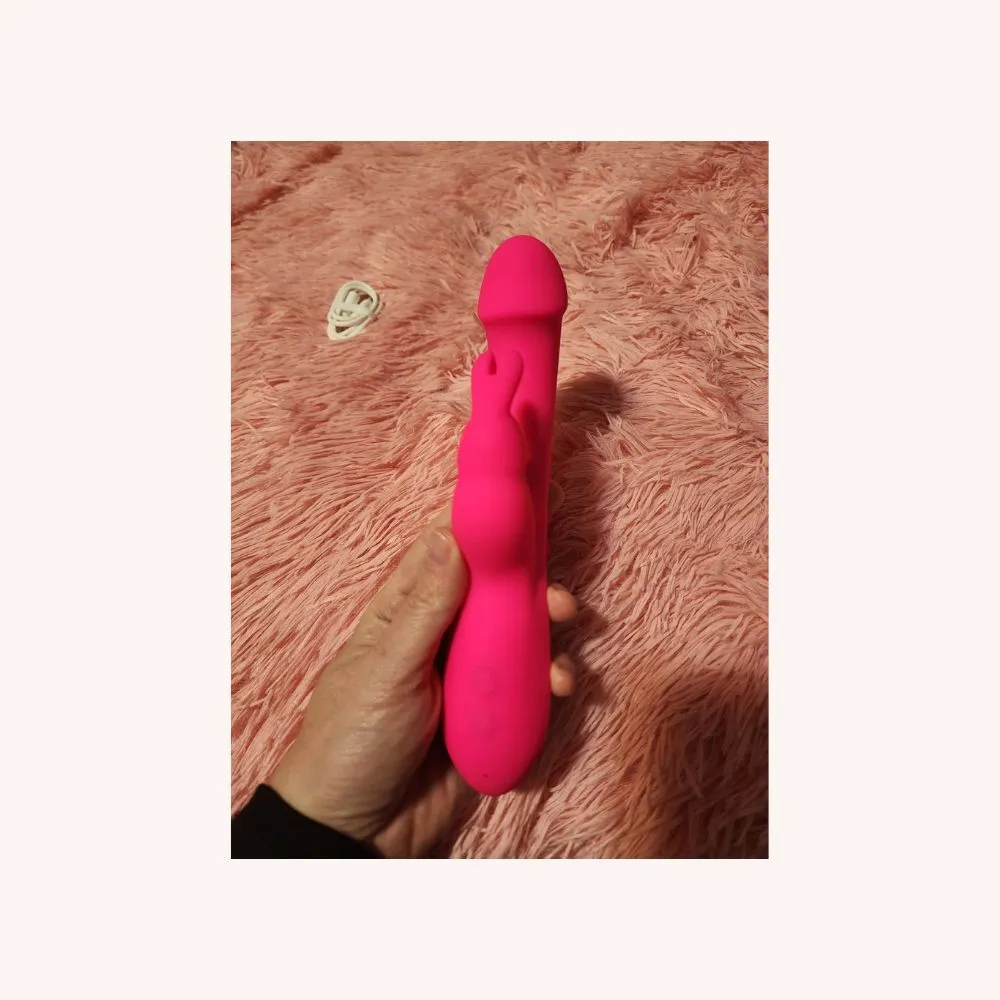 Evolved Rabbit Vibrator Clitoral G Spot Vaginal Anal Bead Sex Stimulator