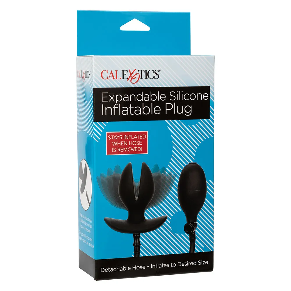 Expandable Silicone Inflatable Butt Plug