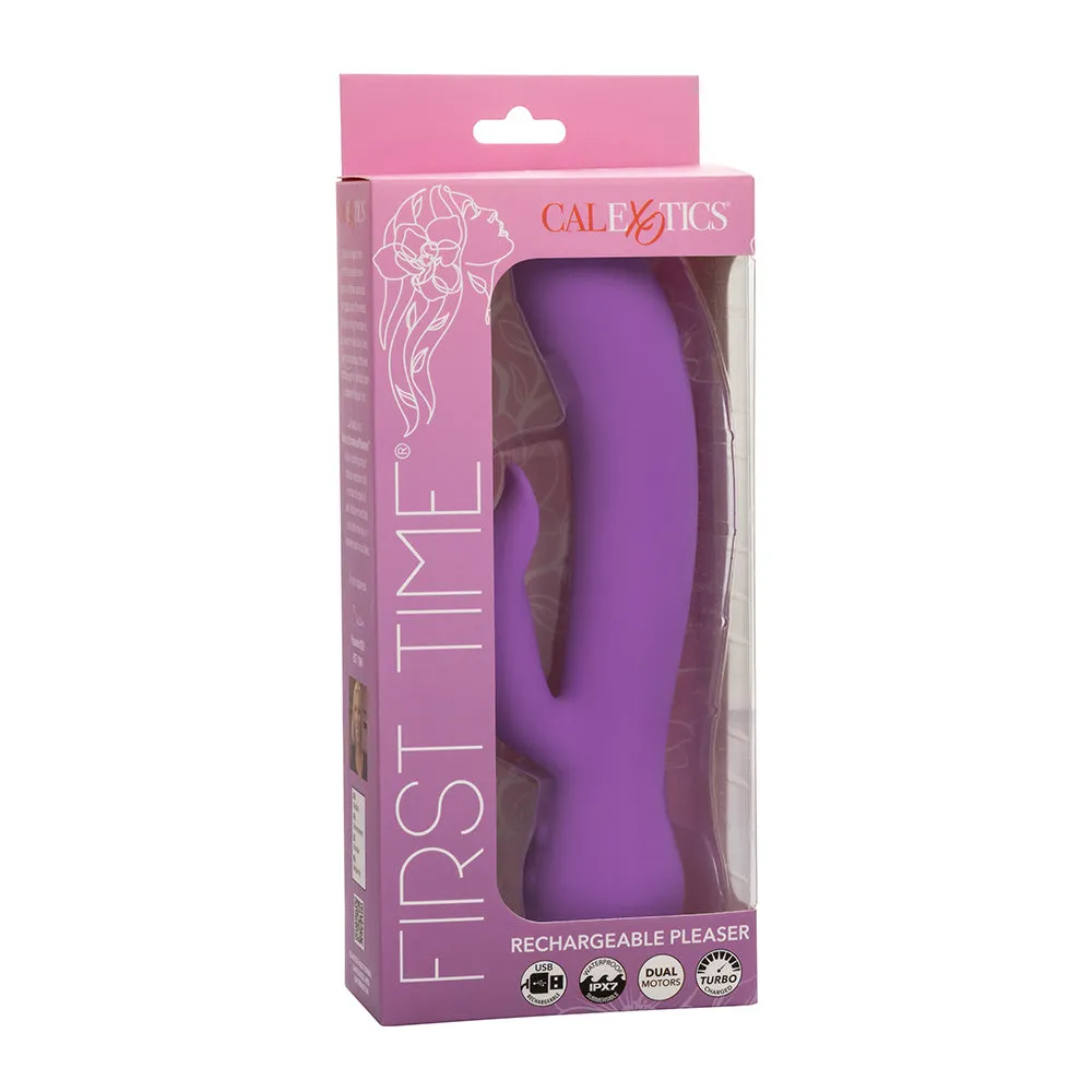 First Time Rechargeable Pleaser Turbo Rabbit Vibrator