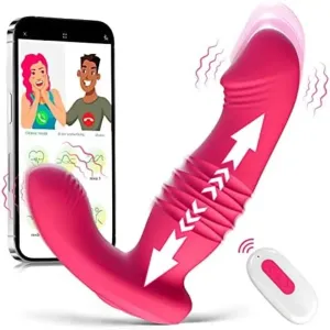 Flexer - APP Remote Control Clitoris Panty Vibrator with 9 Thrusting & Vibrating