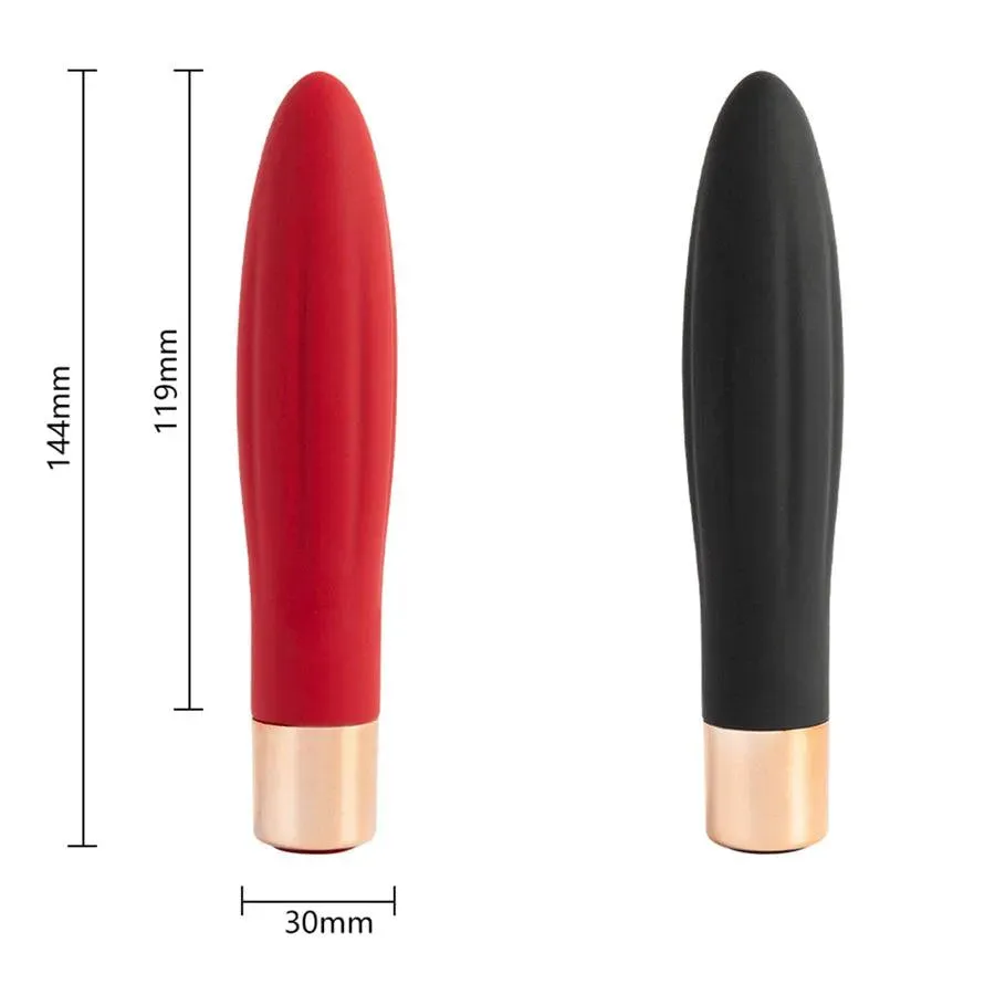 Floral Bud Silicone Vibrating Bullet Toy