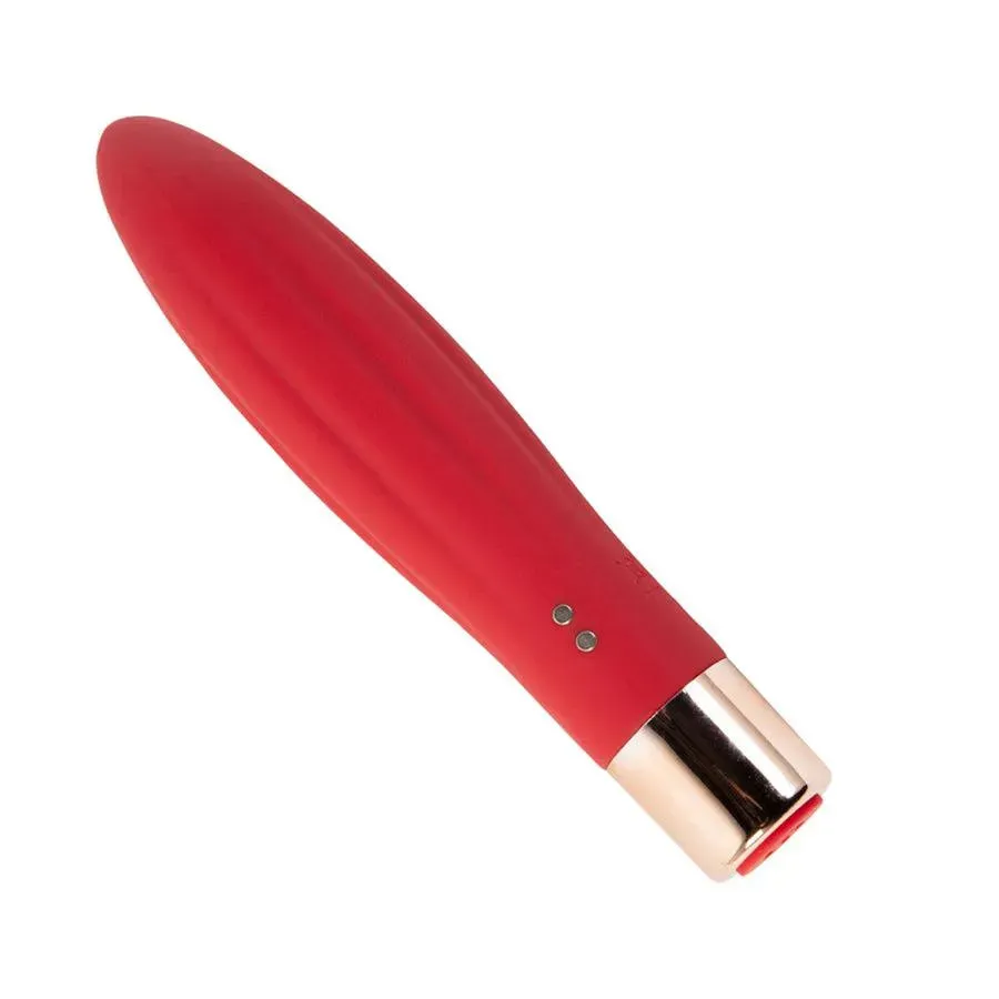Floral Bud Silicone Vibrating Bullet Toy