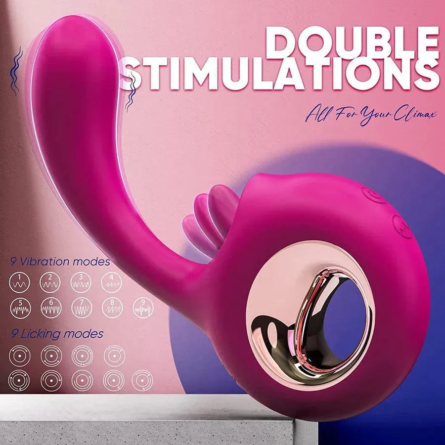 G-spot Vibrator with clit Stimulator