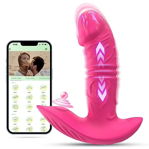 G Spot Vibrator with Thrusting & Vibrating Modes