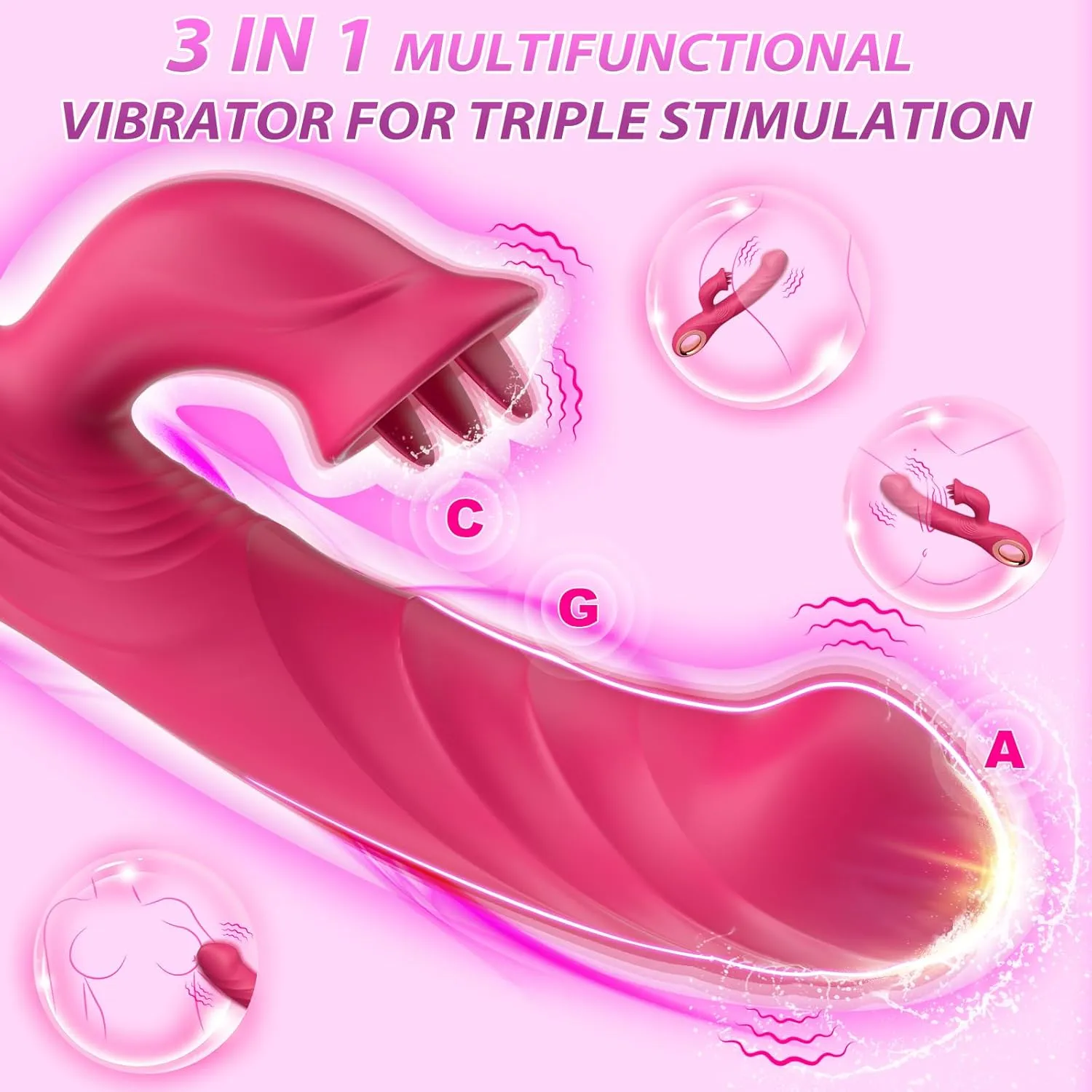 G-Tickler Tingling Tickles Clitoral and G-Spot Vibrator
