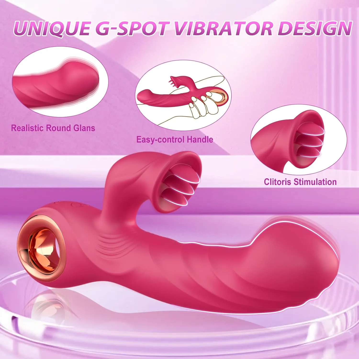 G-Tickler Tingling Tickles Clitoral and G-Spot Vibrator