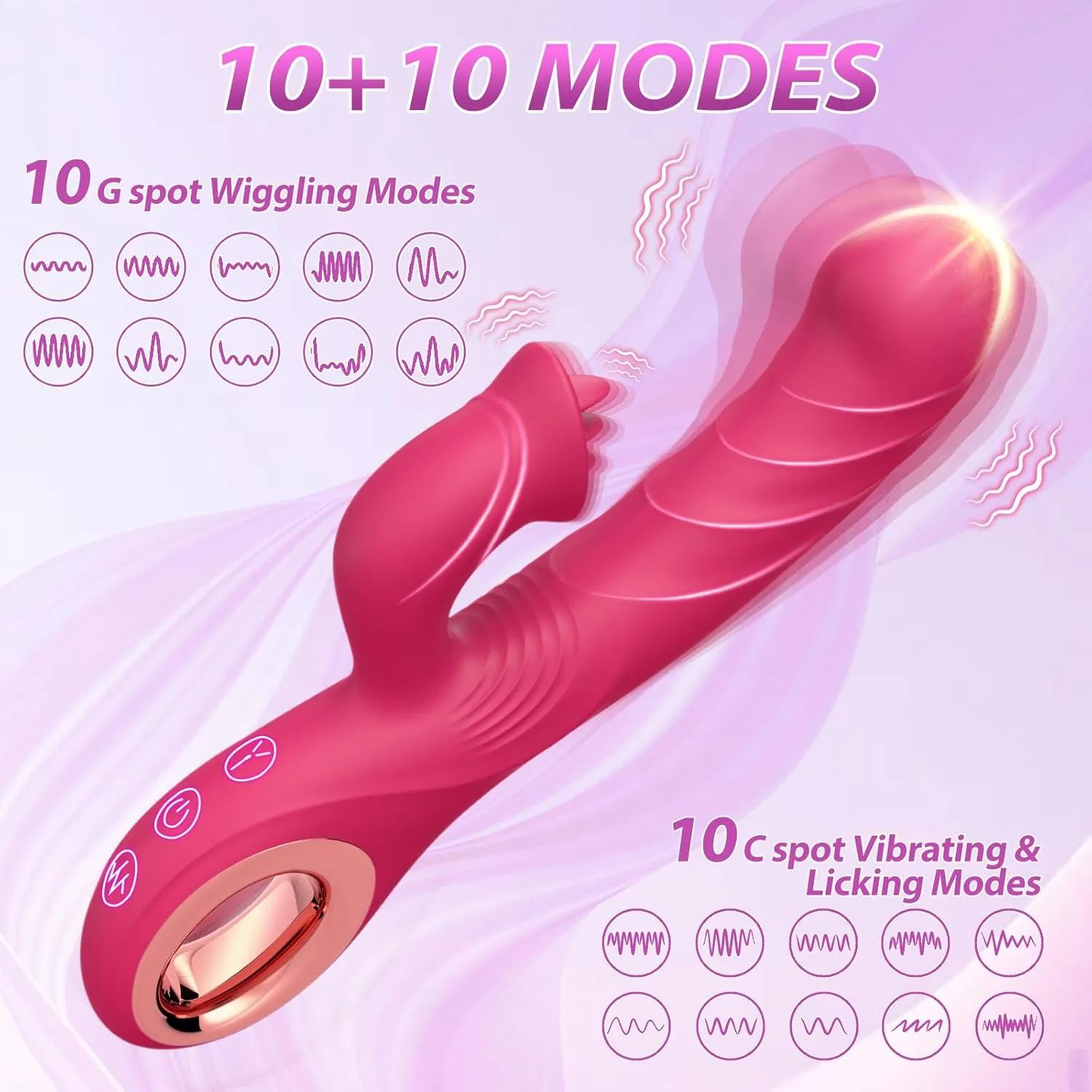 G-Tickler Tingling Tickles Clitoral and G-Spot Vibrator