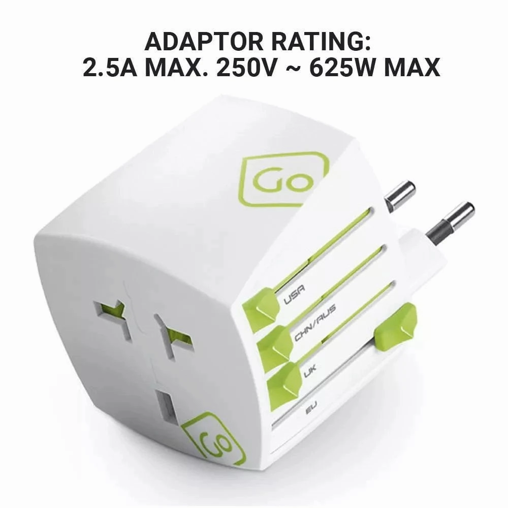 Go Travel Worldwide Adaptor (Unearthed)