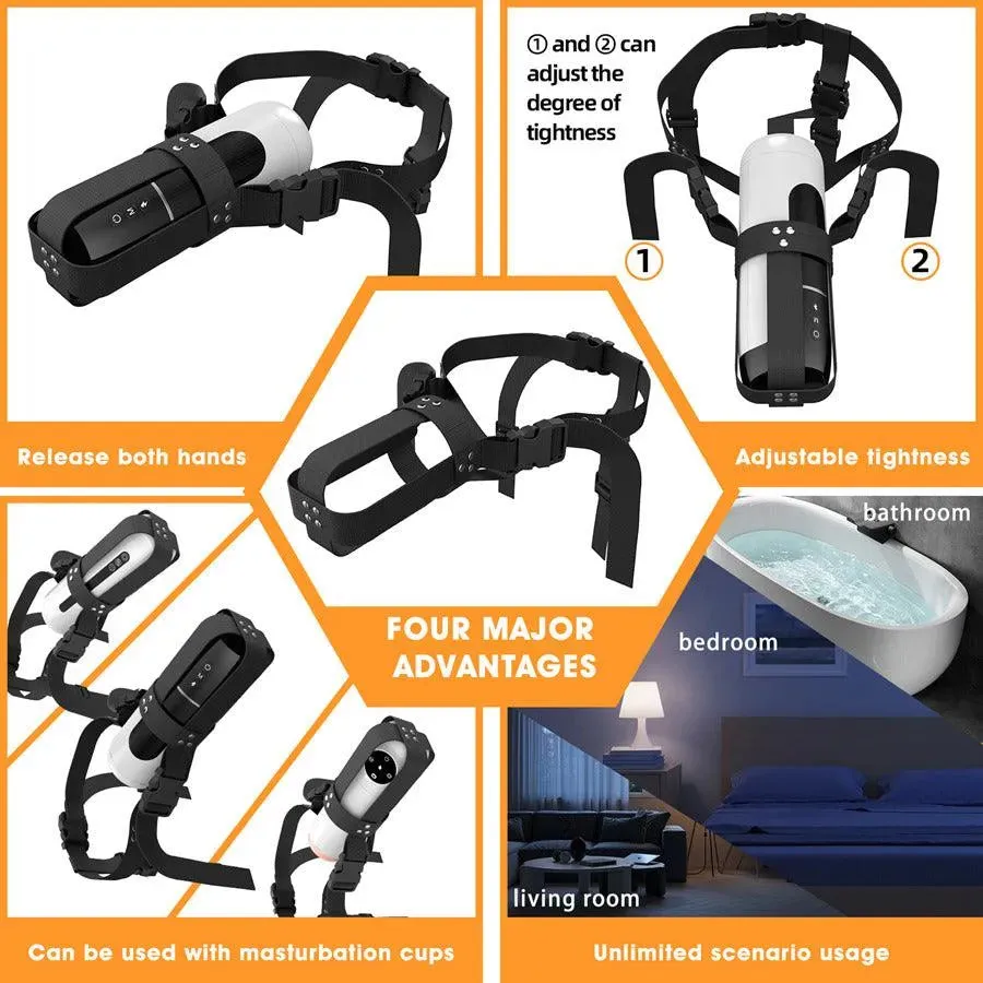 Handsfree Wearable Panty for Male Masturbation Toy