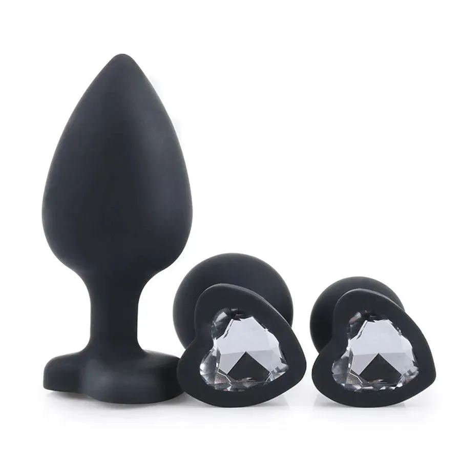 Heart Shape Silicone Butt Plug