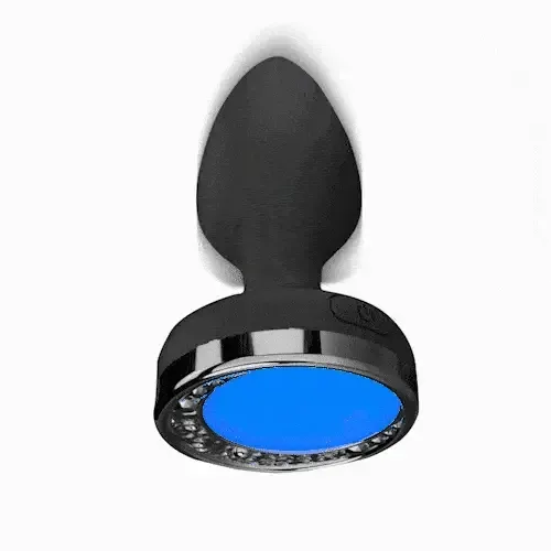 Ingrid LED Butt Plug 10 Vibration Mode Anal Plug 10 Colorful Light Porstate Masager