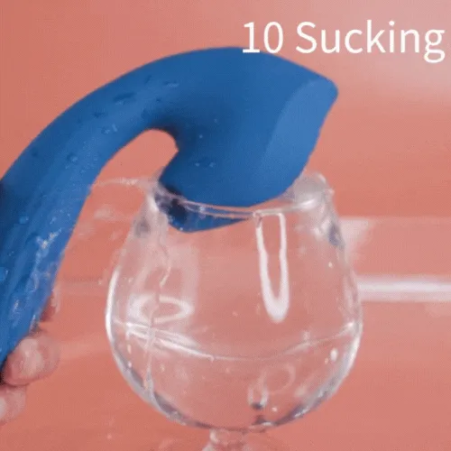 InsideOut Deep G Spot Clitoral Stimulator with 7 Thrusting   10 Vibration   10 Suction