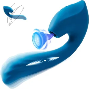 InsideOut Deep G Spot Clitoral Stimulator with 7 Thrusting   10 Vibration   10 Suction