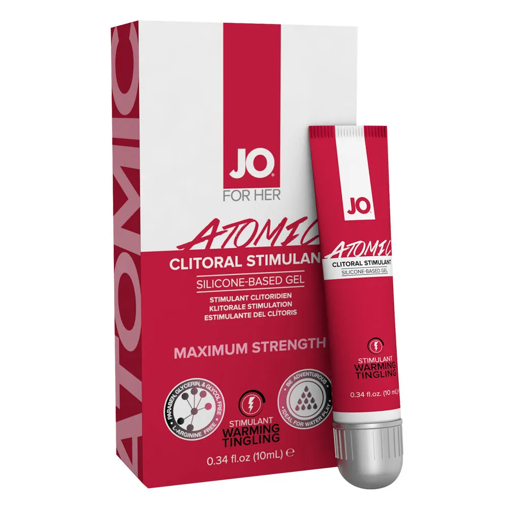 JO For Her Atomic Warming Silicone-Based Clitoral Stimulation Gel