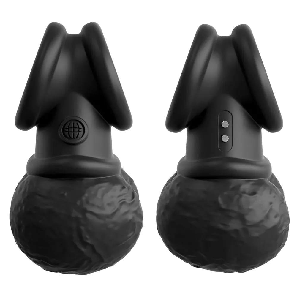 King Cock Elite The Crown Jewels Vibrating Swinging Balls