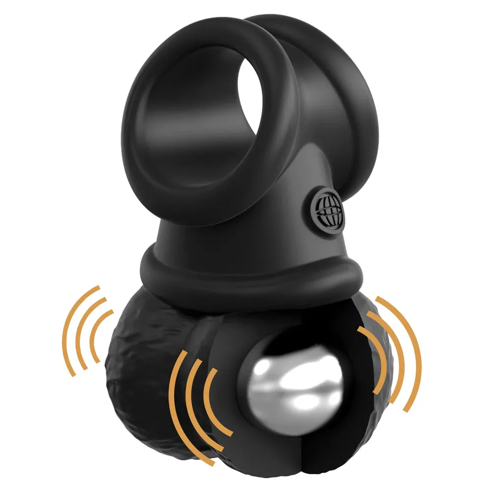 King Cock Elite The Crown Jewels Vibrating Swinging Balls