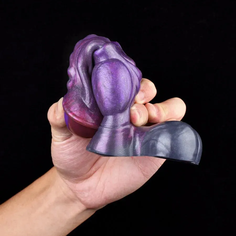 Knotted Silicone Male Penis Sleeve
