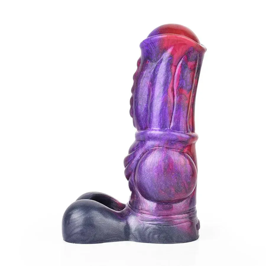 Knotted Silicone Male Penis Sleeve