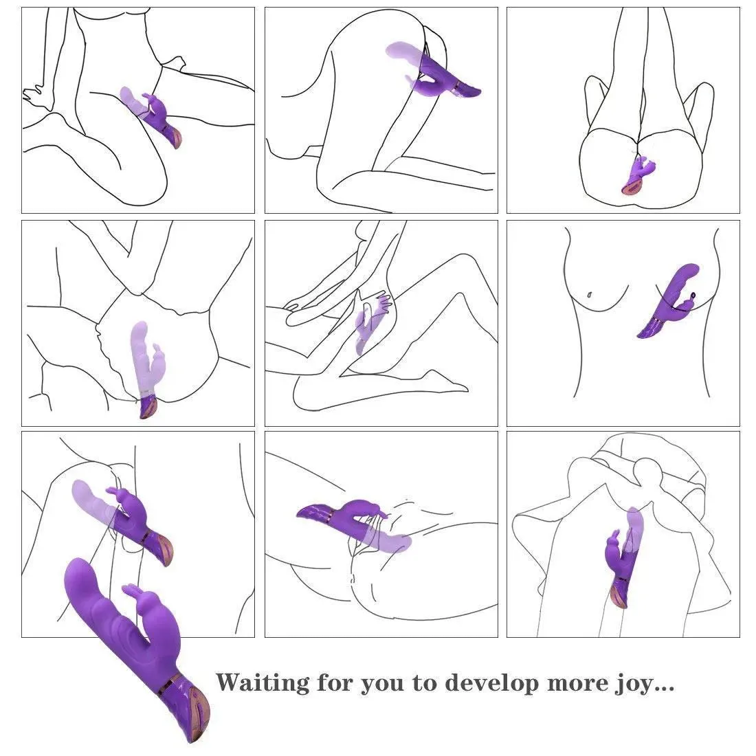 Large Size Rabbit Vibrator for Women