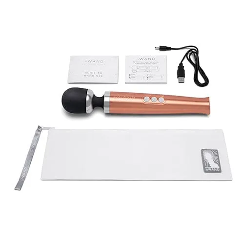 Le Wand - Die Cast Rechargeable Wand Massager (Rose Gold)