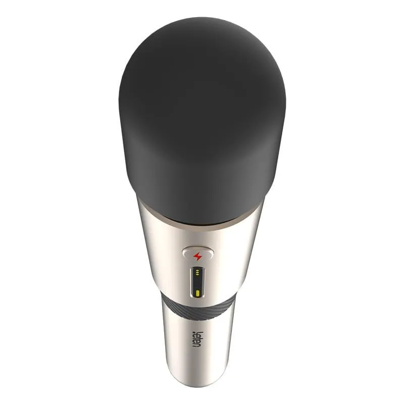 Leten - 3rd Generation Lightning Heating AV Wand Massager (Gold)