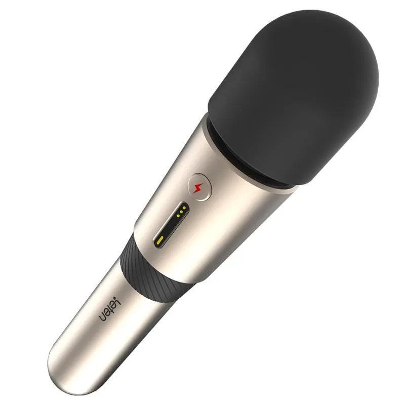 Leten - 3rd Generation Lightning Heating AV Wand Massager (Gold)