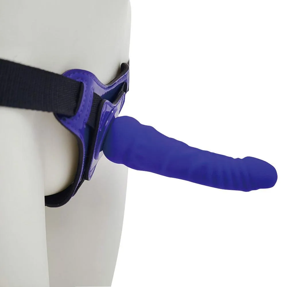 Leto Strap-On Harness & Screw-On 6" Dildo Set