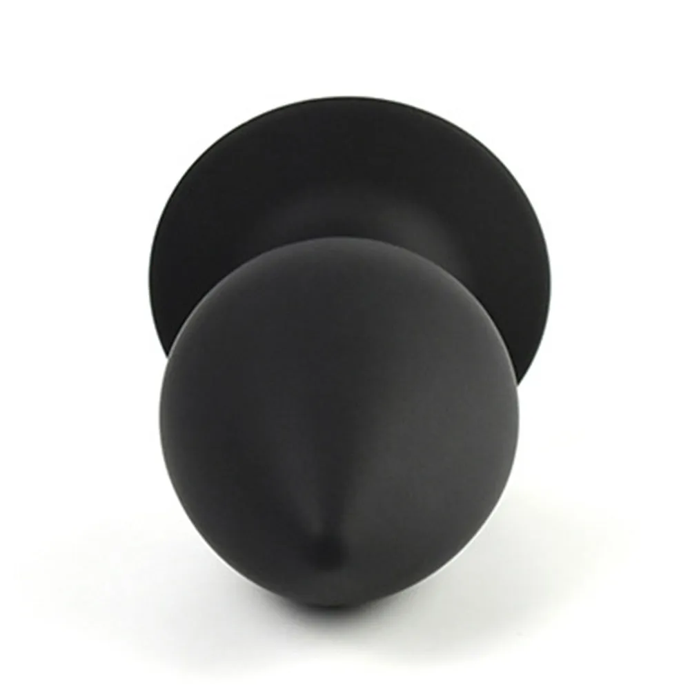 Leto Trove Girthy Silicone Anal Plug With Suction Cup - Large