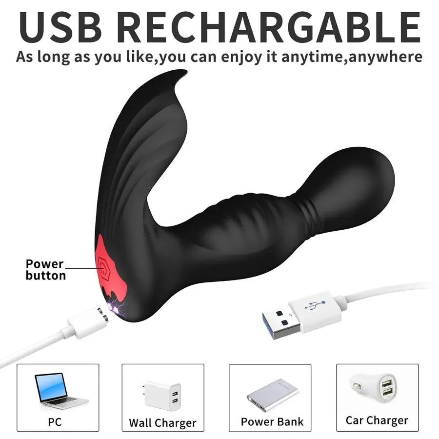 Long Distance Bluetooth Swing Prostate Massager