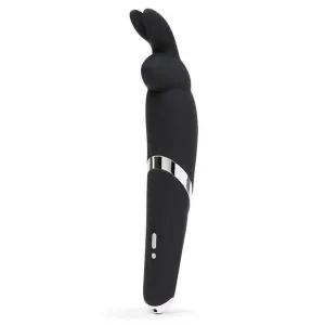 Love Honey - Happy Rabbit Wand Vibrator (Black)