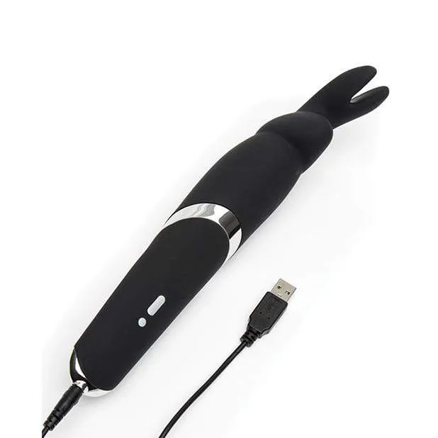 Love Honey - Happy Rabbit Wand Vibrator (Black)