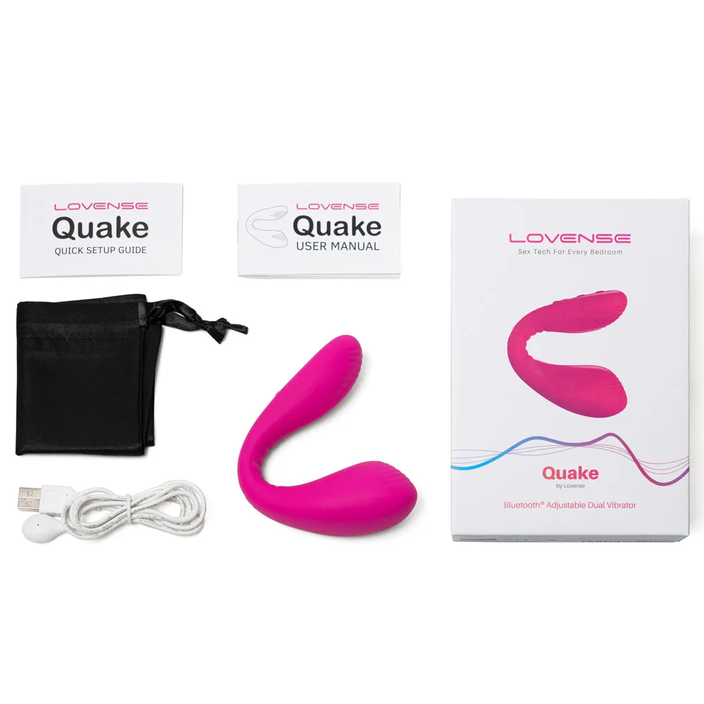 Lovense Dolce Quake Bluetooth Adjustable Dual Vibrator