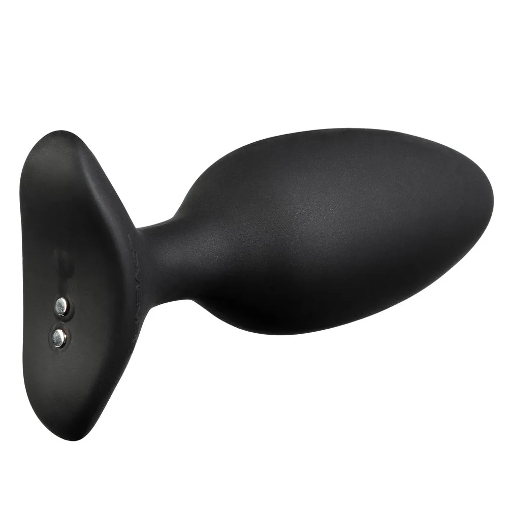 Lovense Hush 2 Bluetooth Vibrating 1.5" Butt Plug - Small