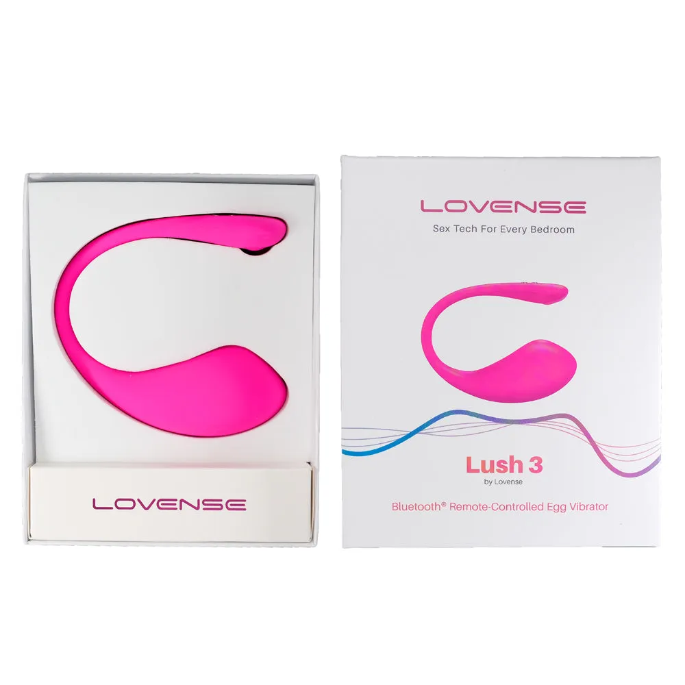 Lovense Lush 3 Bluetooth Wearable G-Spot Egg Vibrator