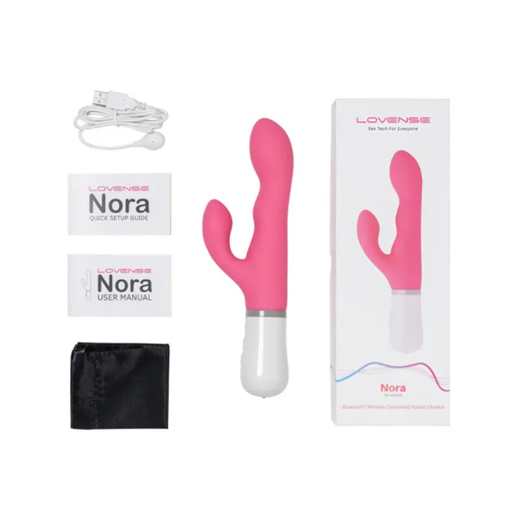 Lovense Nora Bluetooth Controlled Rabbit Vibrator
