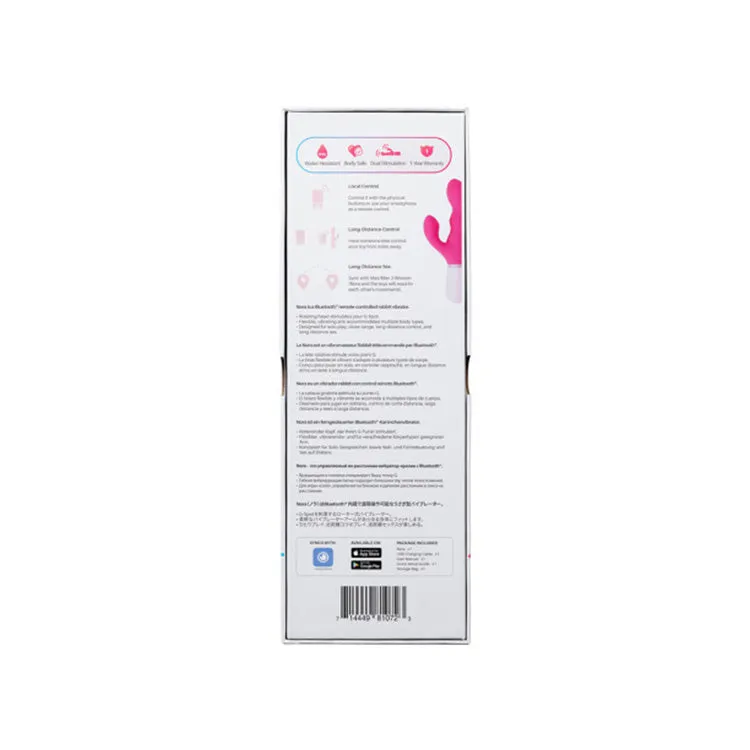 Lovense Nora Bluetooth Controlled Rabbit Vibrator