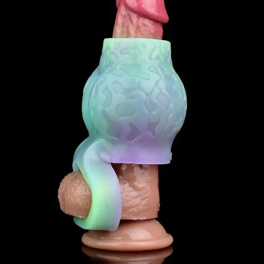 Luminous Silicone Male Cock Sleeve