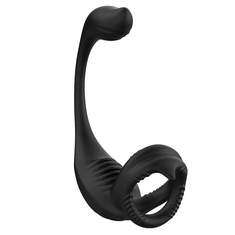 Male Prostate Massager 7 Vibration Modes Anal Vibrator with Penis Ring & Remote Controller Adult Sex Toys