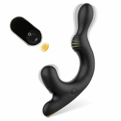 Male Prostate Massager S-HANDE Dual Motor Strong Anal Vibrator Remote Control Penis Vibrators