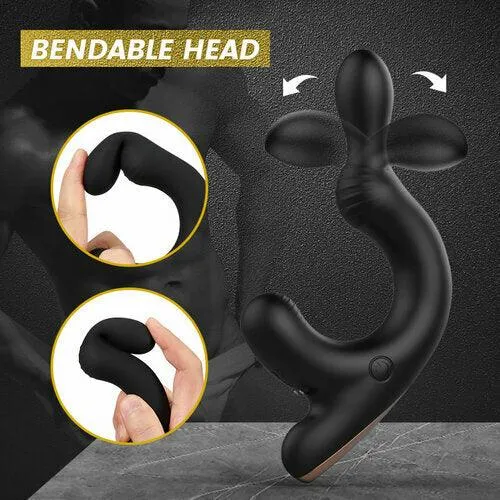 Male Prostate Massager S-HANDE Dual Motor Strong Anal Vibrator Remote Control Penis Vibrators