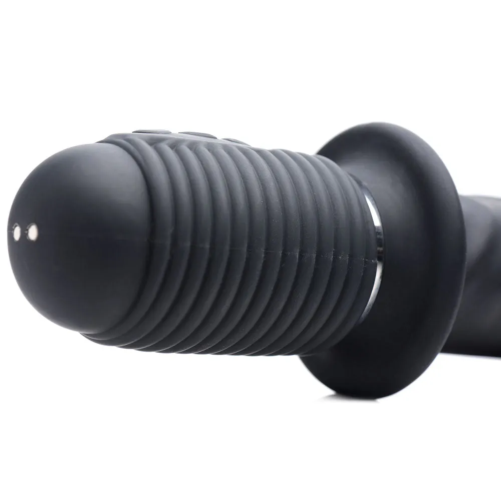 Master Series Power Pounder Thrusting Vibrating Dildo