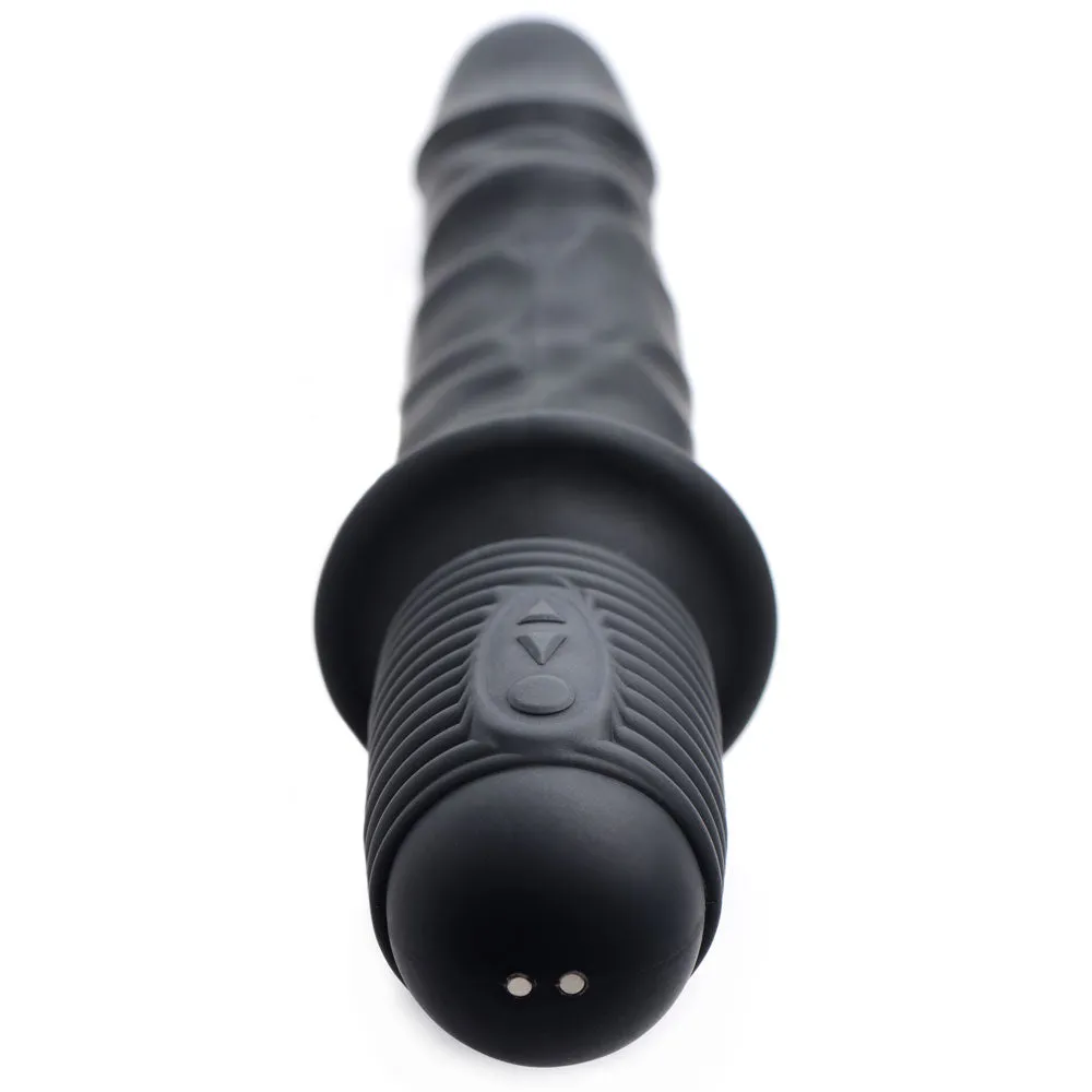 Master Series Power Pounder Thrusting Vibrating Dildo