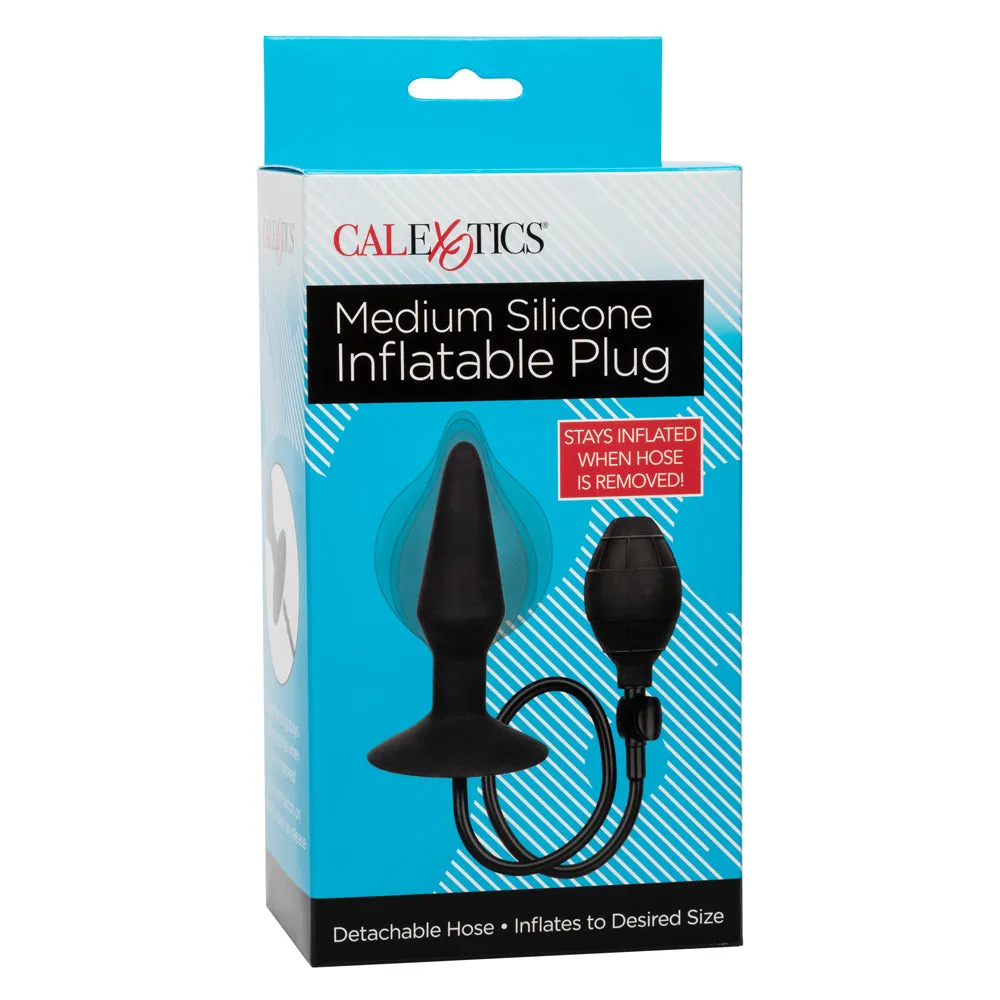 Medium Silicone Inflatable Anal Plug