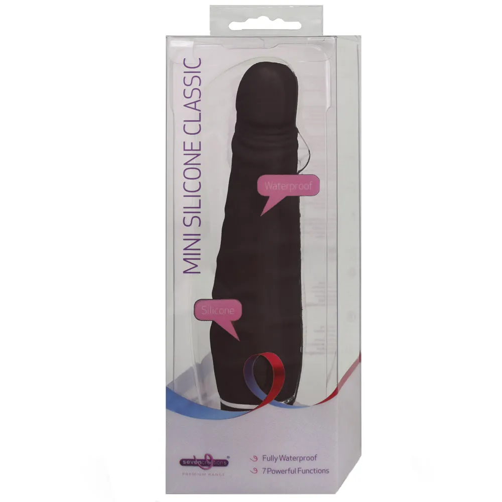 Mini Silicone Classic Long John Vibrator